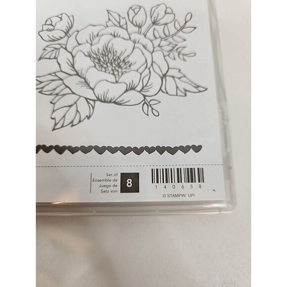 Stampin' Up! BIRTHDAY BLOOMS Stamp Set of 8 140658 For You Friend Floral Flower… - Picture 2 of 4